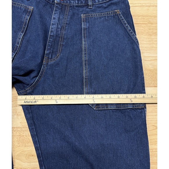Platinum Fubu Fat Albert Baggy Jeans Men's Actual 35 (tagged 36) Streetwear Y2K - Picture 11 of 14